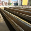 Начаты работы по техническому обследованию строительных конструкций резервуара ливневых сточных вод парка МЕГА Дыбенко